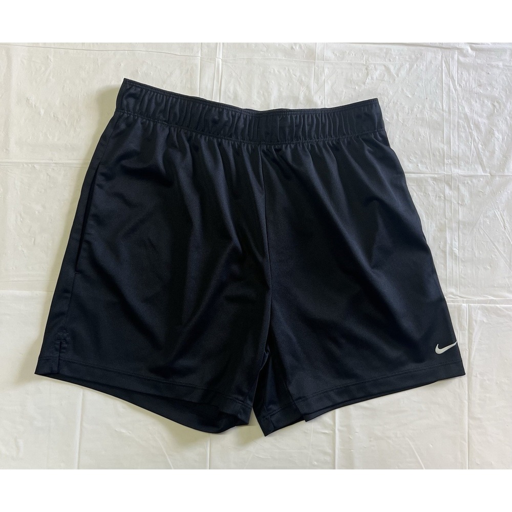 Nike Black Dri-fit Shorts Women's Size M Pre Owned.    (278)